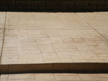 Custom stamped concrete service installed by Delta Construction & Landscaping in Elk Grove.