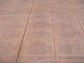 Custom stamped concrete service installed by Delta Construction & Landscaping in Elk Grove.