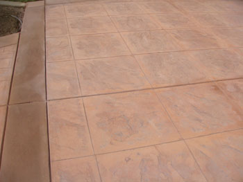 Custom stamped concrete service installed by Delta Construction & Landscaping in Elk Grove.