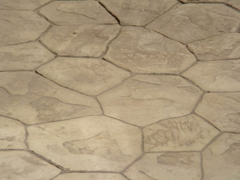 Custom stamped concrete service installed by Delta Construction & Landscaping in Elk Grove.