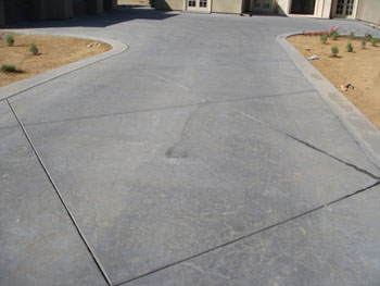 Custom stamped concrete service installed by Delta Construction & Landscaping in Elk Grove.